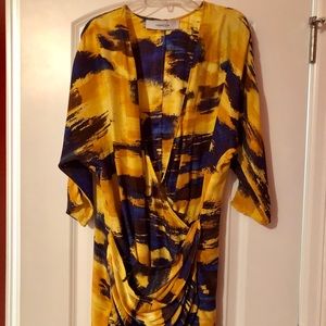 Multi-color Thakoon silk dress
